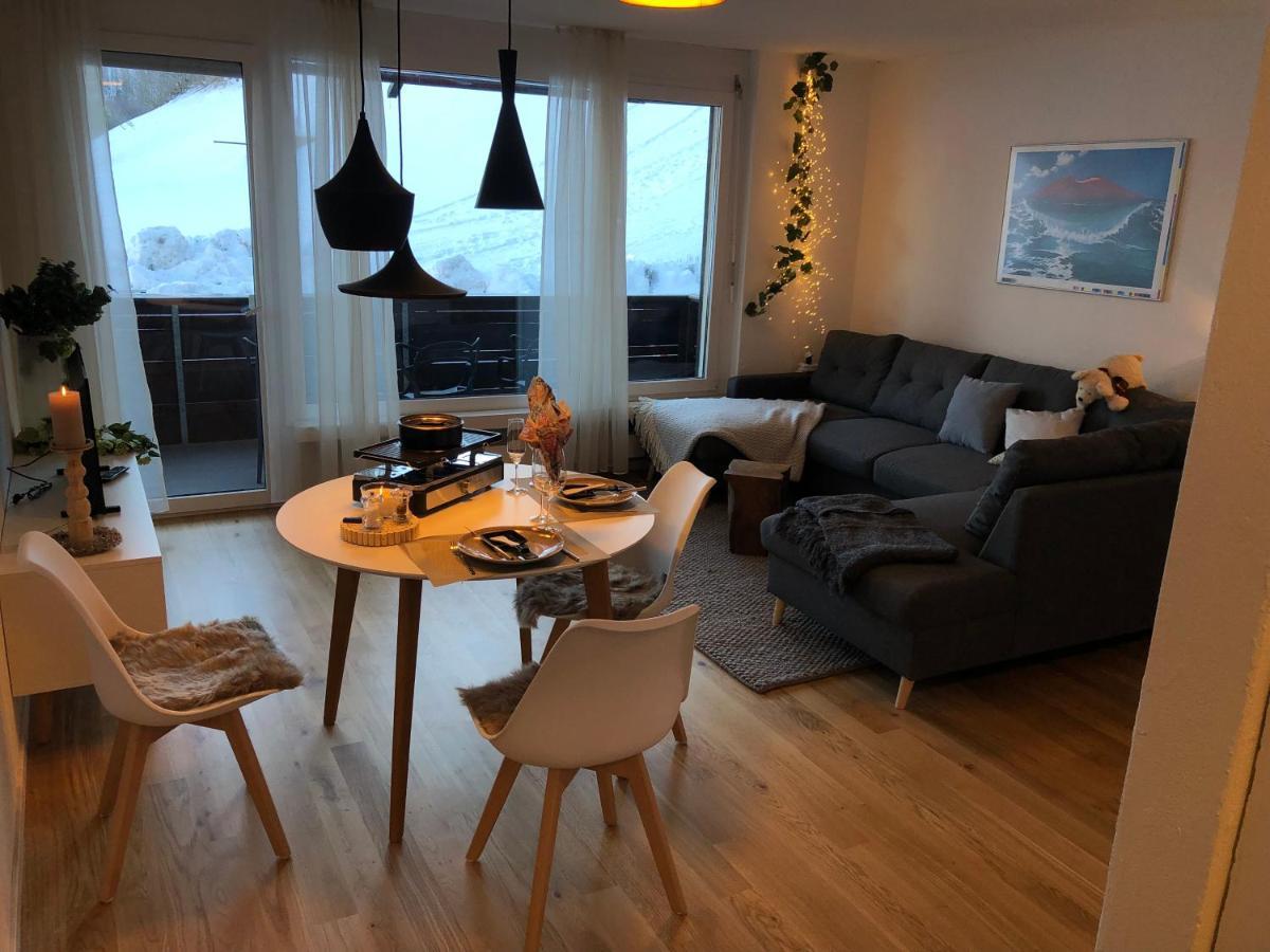 Ferienwohnung Naehe Flumserberg Ski Wandergebiet Filzbach Buitenkant foto